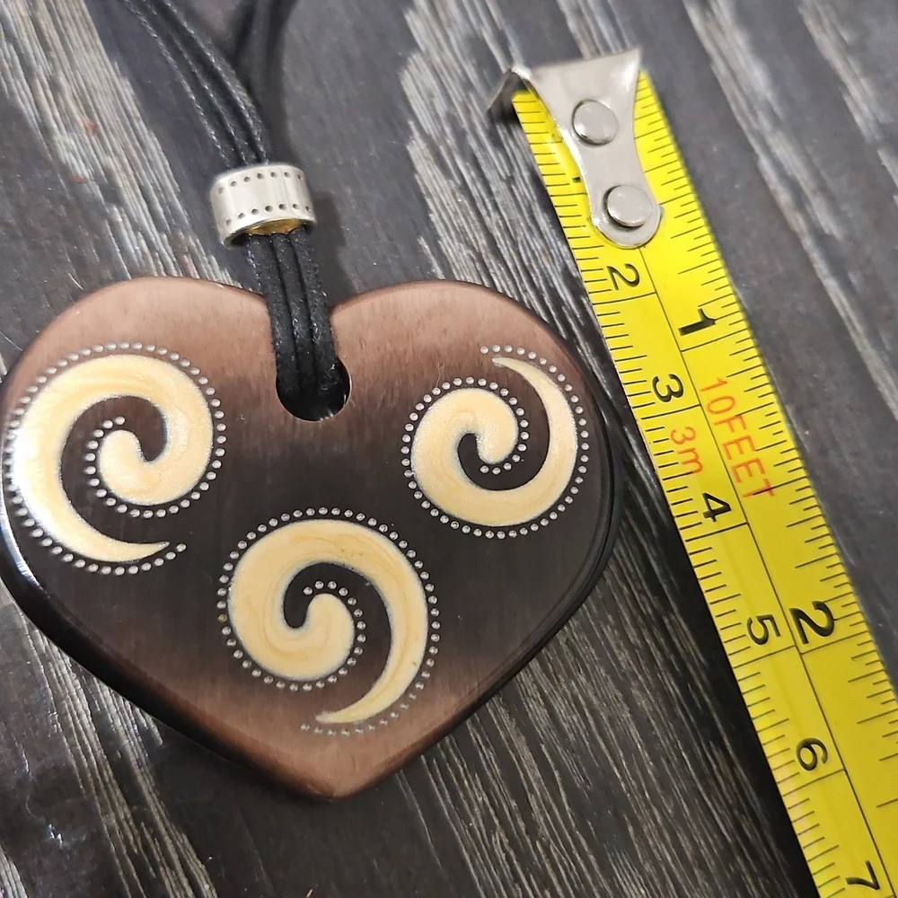 Brighton Milano Heart Corded Necklace